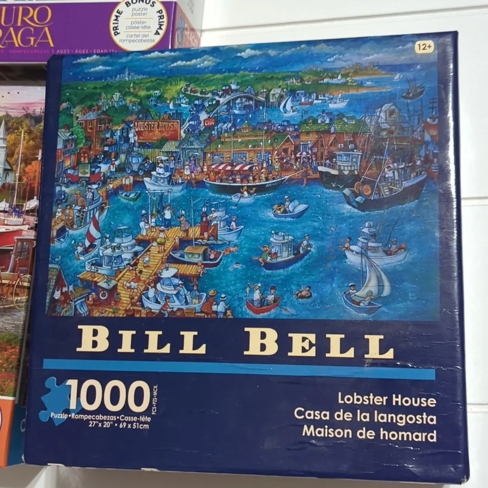 🌟NWT 3 Puzzles David Maclean, Bill Bell, Arturo Zarraga